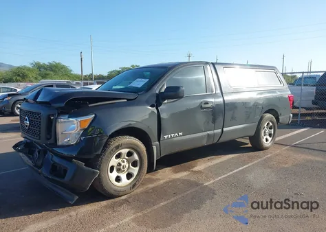 2017 Nissan Titan S z USA, uszkodzony, nr VIN 1N6AA1R79HN517882